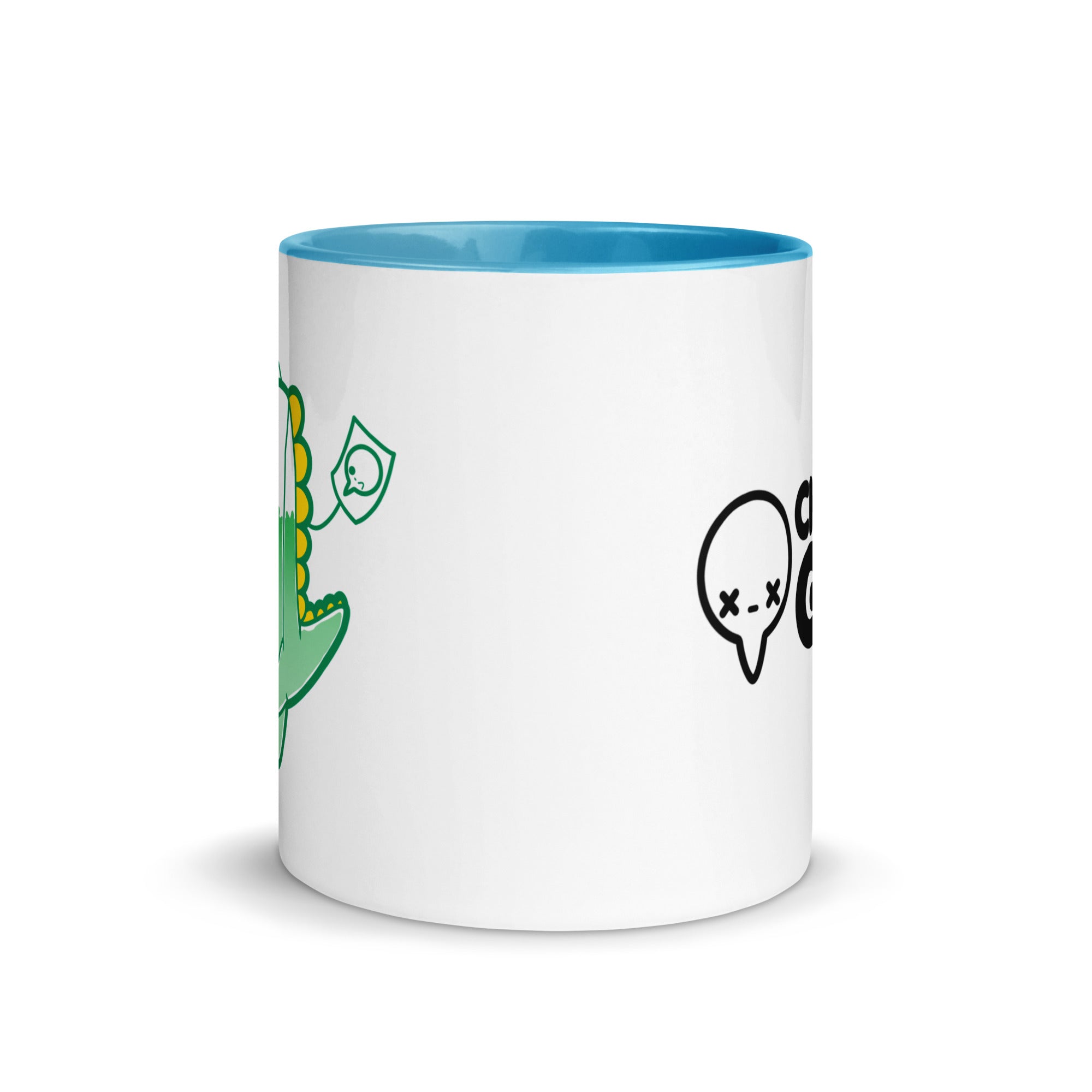 TEA REX - Mug with Color Inside - ChubbleGumLLC