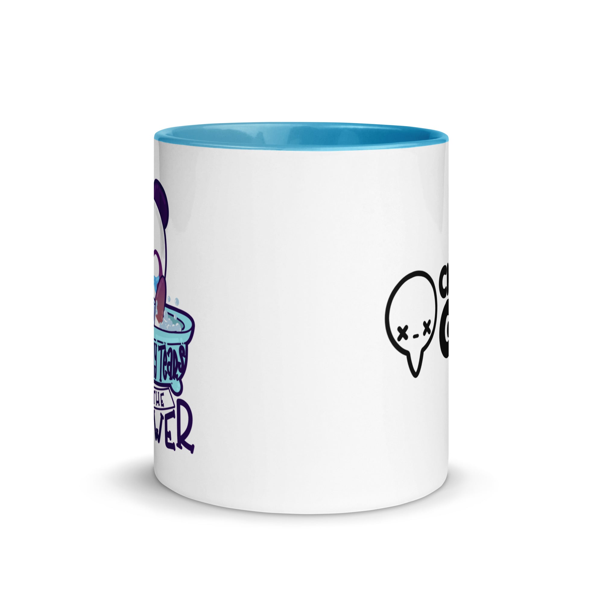 I SAVE MY TEARS FOR THE SHOWER - Mug with Color Inside - ChubbleGumLLC