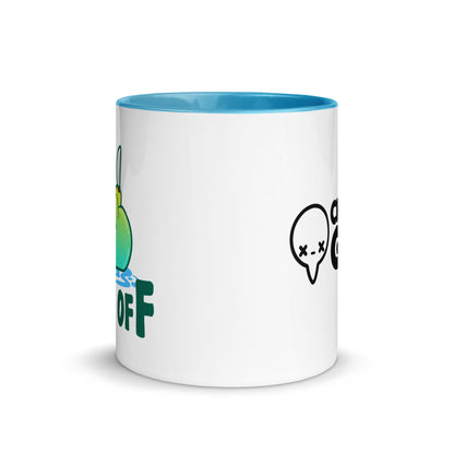 DUCK OFF - Mug with Color Inside - ChubbleGumLLC