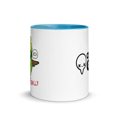 EVENTUALLY - Mug with Color Inside - ChubbleGumLLC