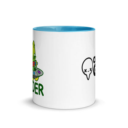 TAKE ME TO YOUR LEADER - Mug with Color Inside - ChubbleGumLLC