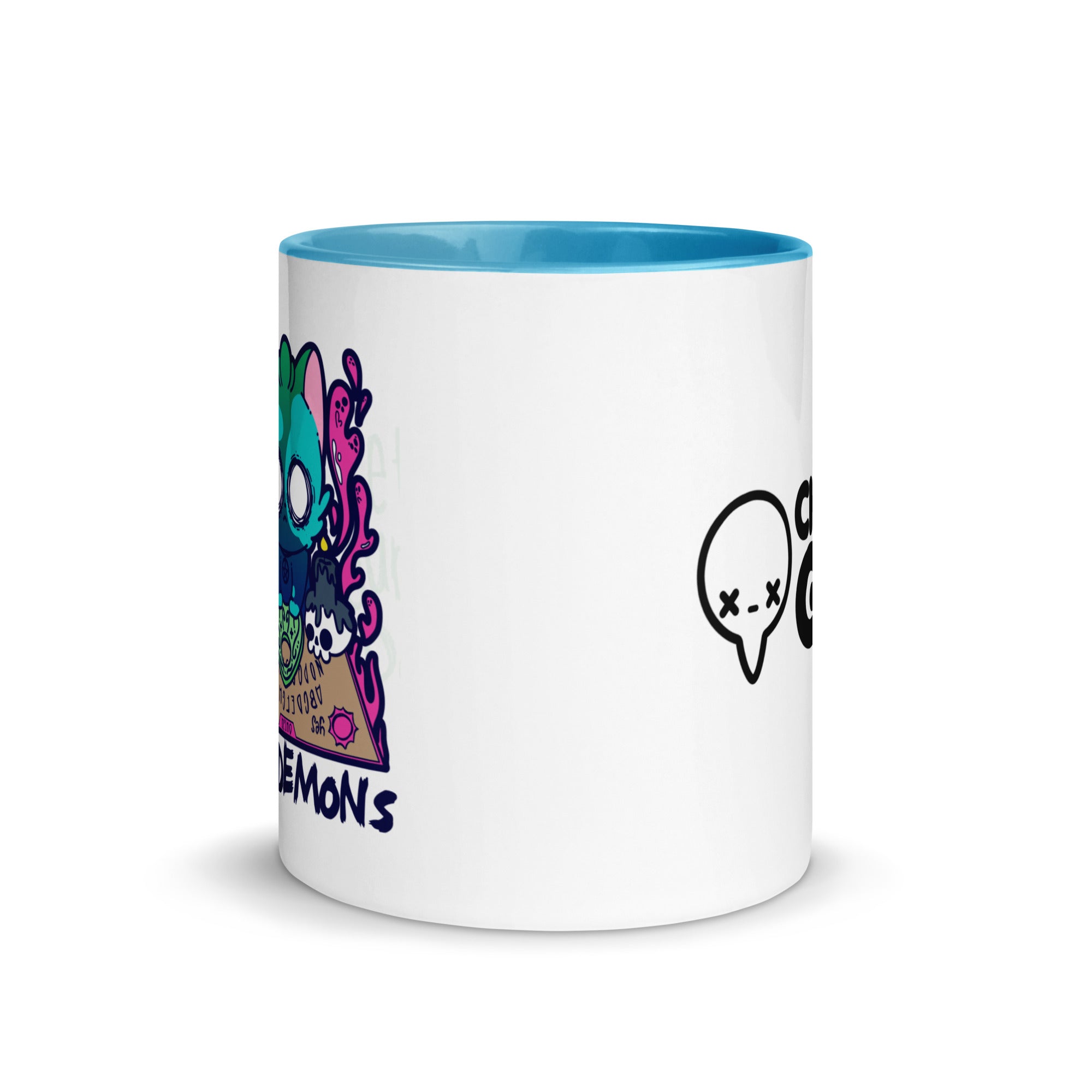 LETS SUMMON DEMONS - Mug with Color Inside