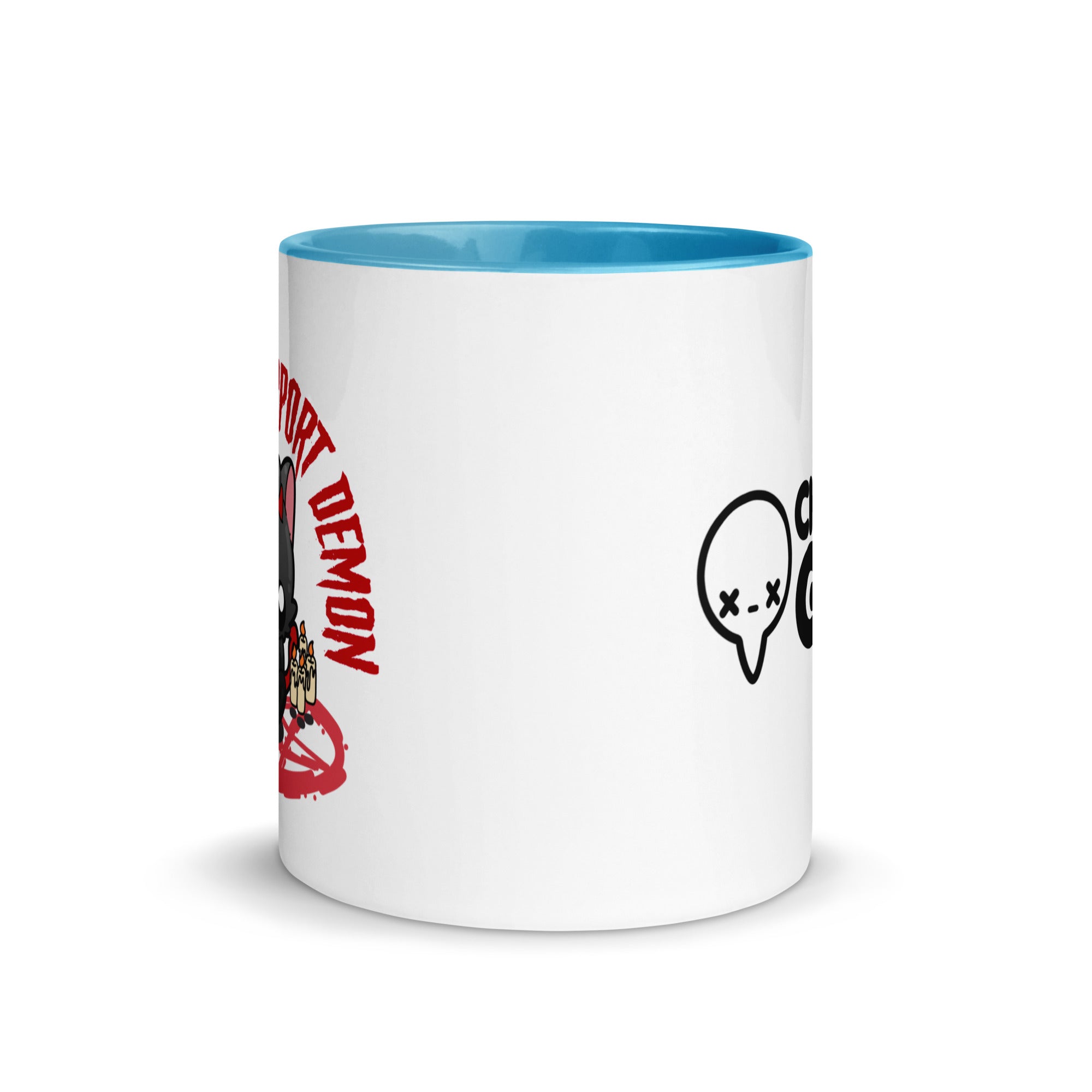 EMOTIONAL SUPPORT DEMON - Mug with Color Inside