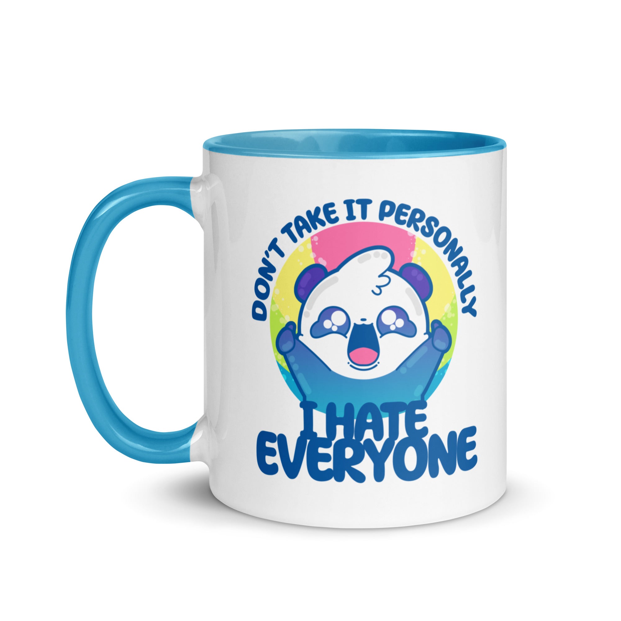 DONT TAKE IT PERSONALLY - Mug With Color Inside - ChubbleGumLLC