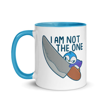 I AM NOT THE ONE - Mug With Color Inside - ChubbleGumLLC