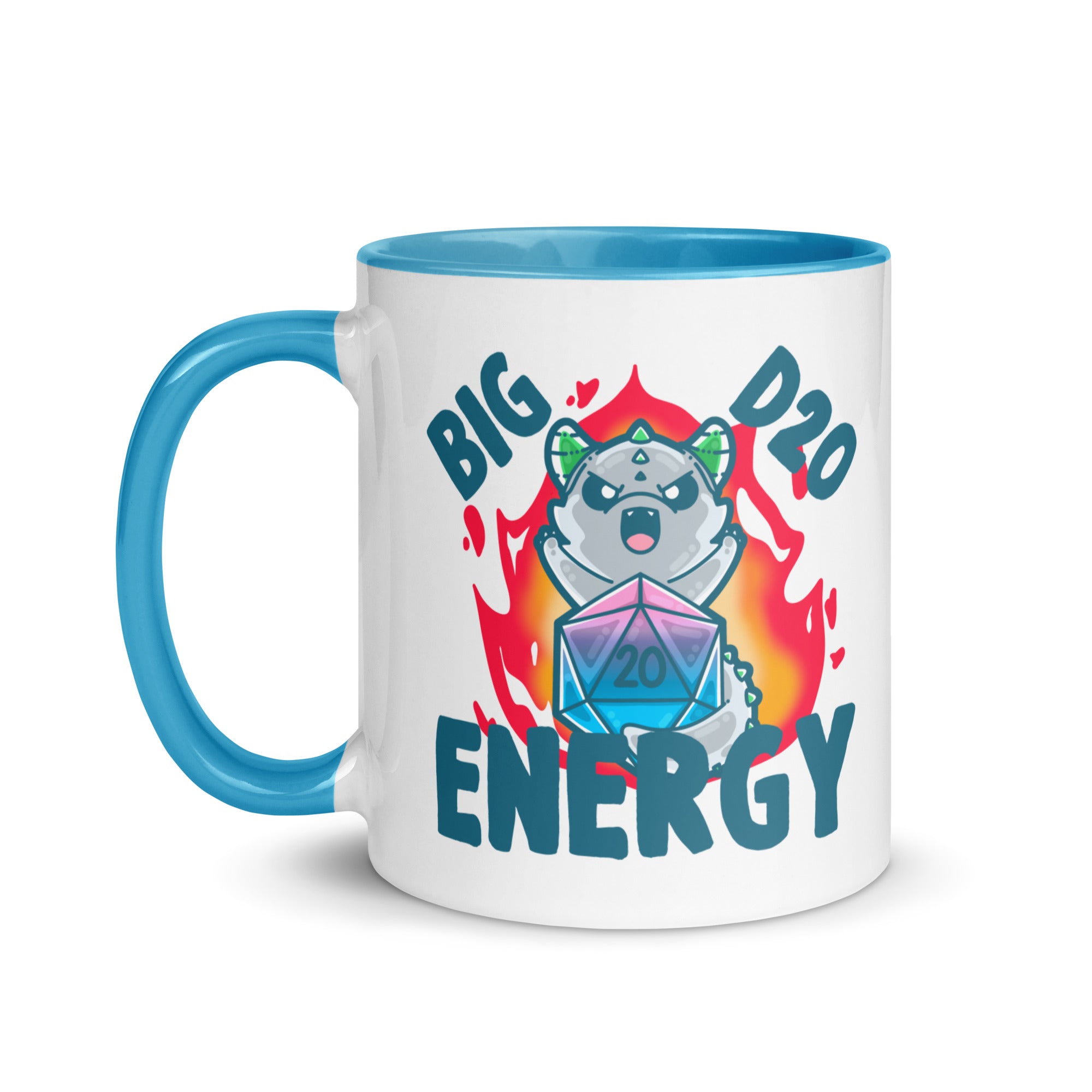 BIG D 20 ENERGY - Mug With Color Inside - ChubbleGumLLC