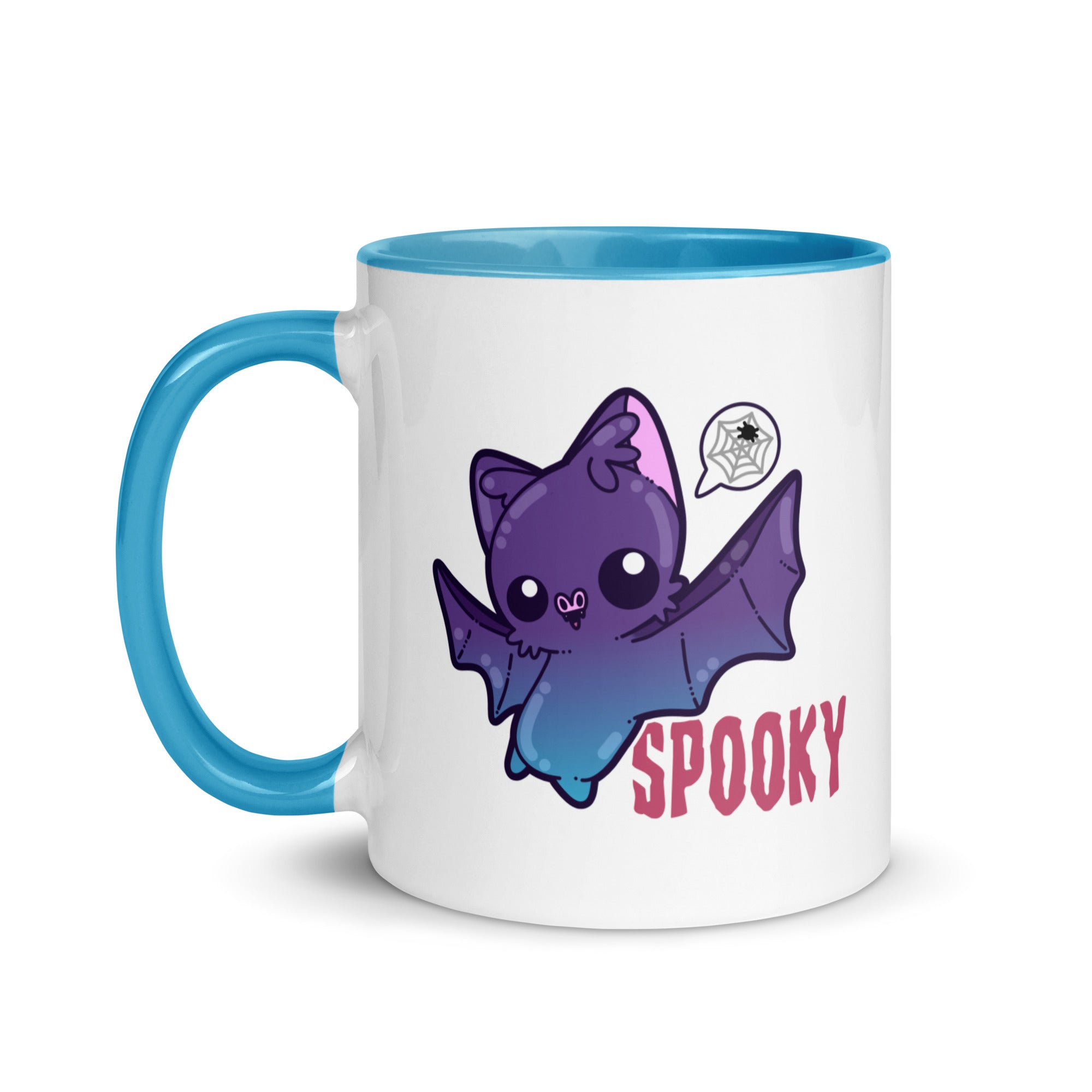 I AM SPOOKY YEAR ROUND - Mug with Color Inside - ChubbleGumLLC