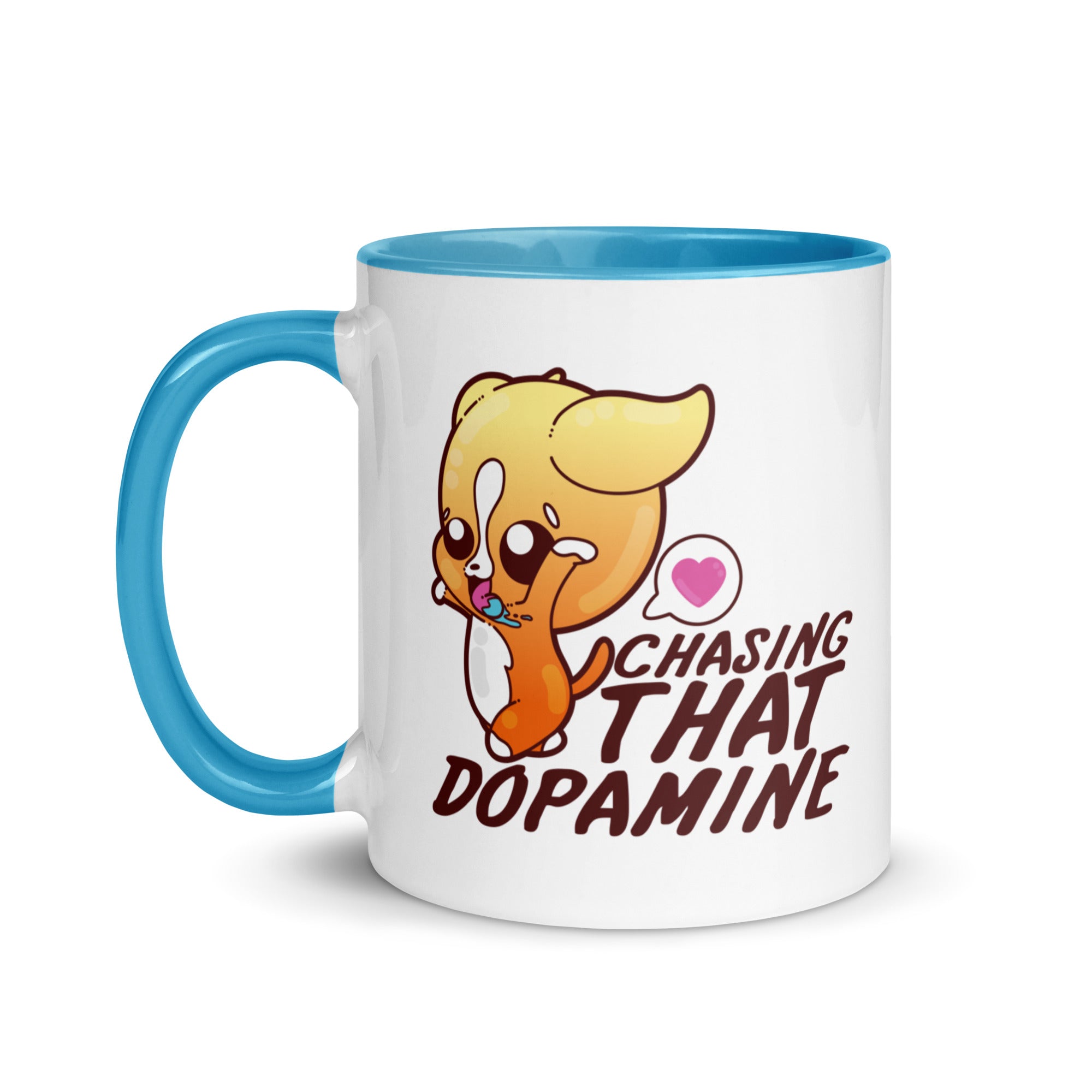 CHASING THAT DOPAMINE - Mug with Color Inside