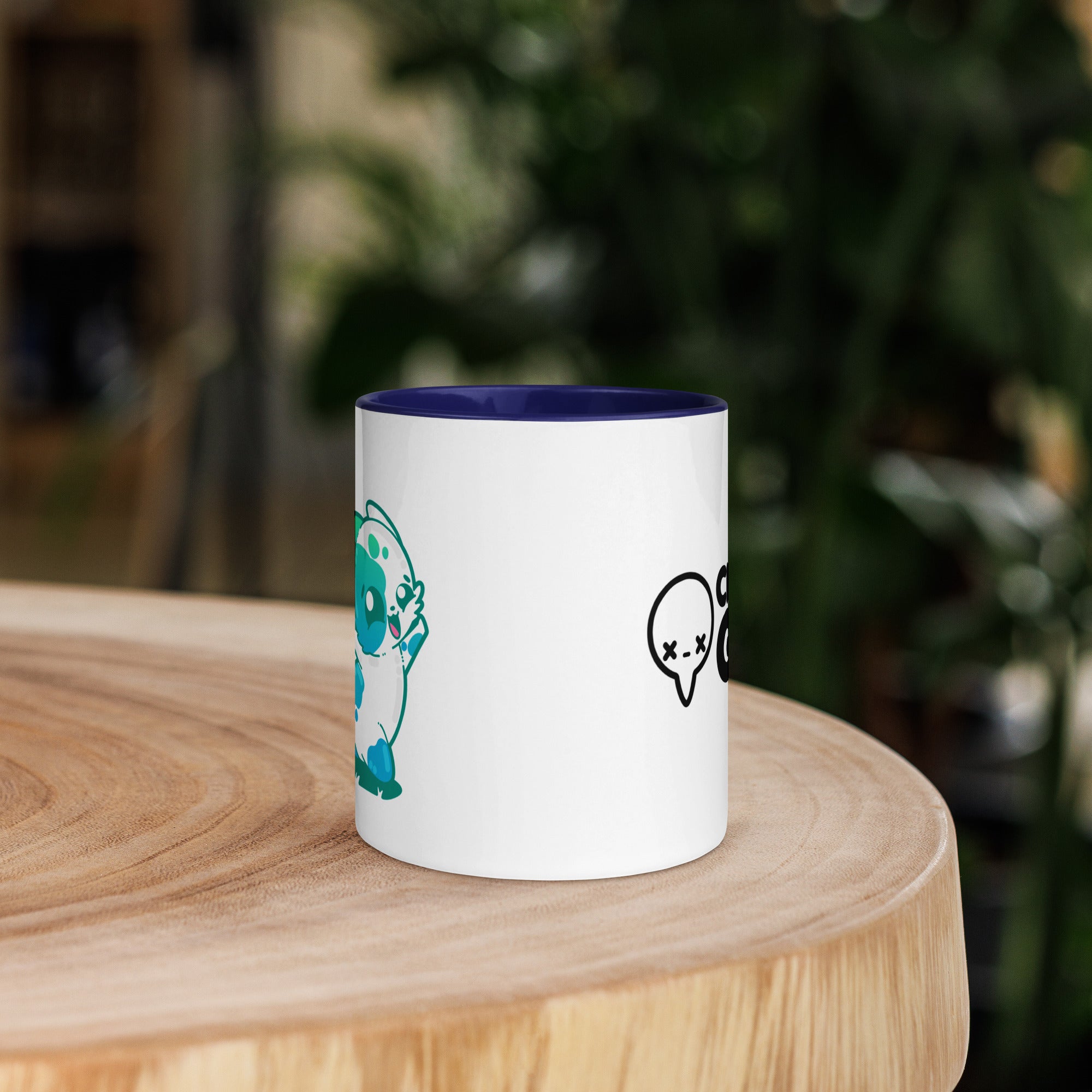 ON MY WAY TO MESS THINGS UP - Mug with Color Inside - ChubbleGumLLC