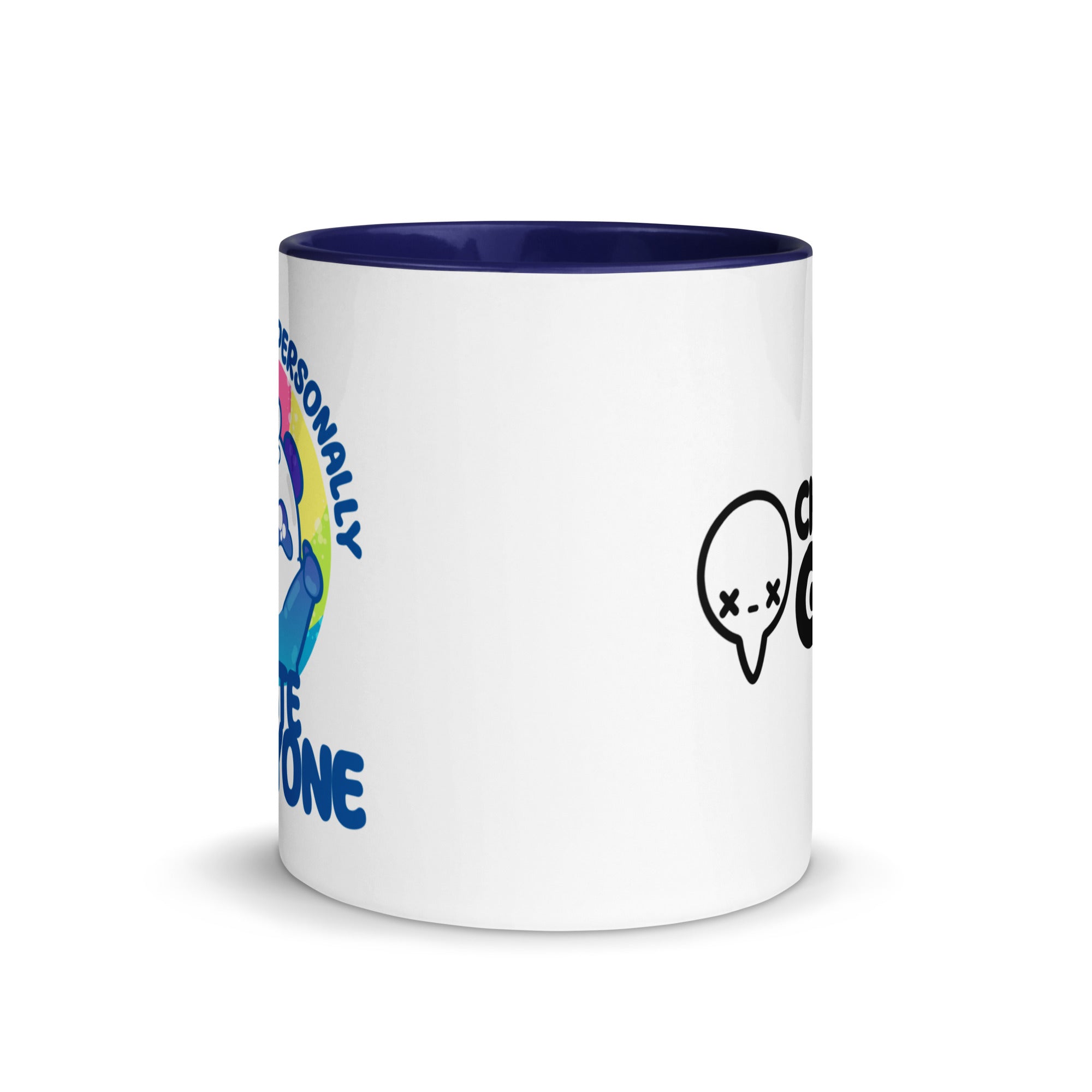 DONT TAKE IT PERSONALLY - Mug With Color Inside - ChubbleGumLLC