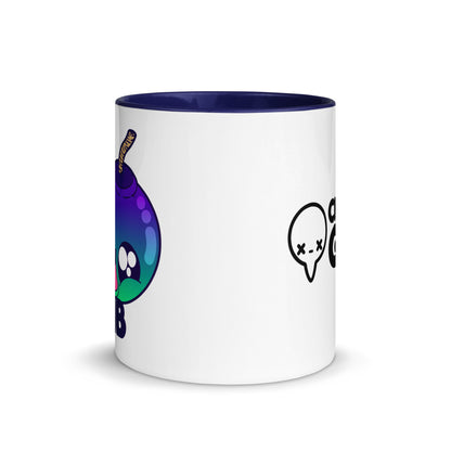 DA BOMB - Mug With Color Inside - ChubbleGumLLC