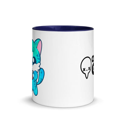 BLOW ME - Mug With Color Inside - ChubbleGumLLC