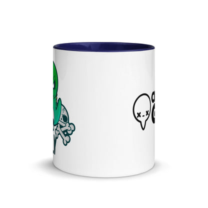 NOT FRIENDLY - Mug With Color Inside - ChubbleGumLLC