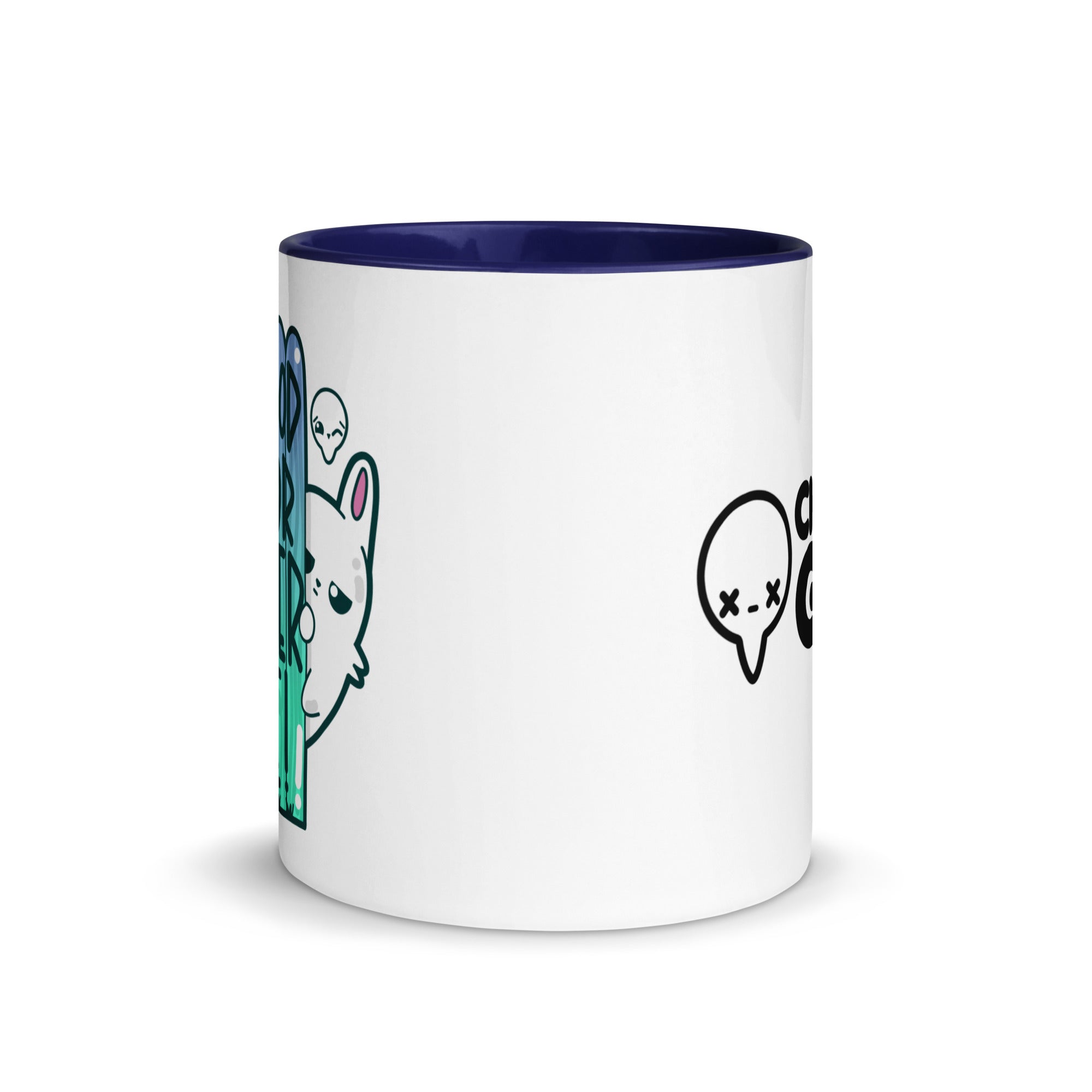 LIKE A GOOD NEIGHBOR - Mug With Color Inside - ChubbleGumLLC