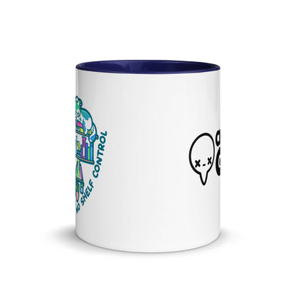 NO SHELF CONTROL - Mug with Color Inside - ChubbleGumLLC