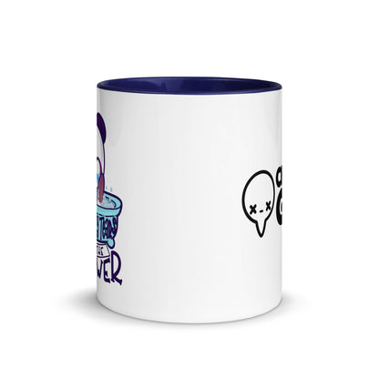 I SAVE MY TEARS FOR THE SHOWER - Mug with Color Inside - ChubbleGumLLC