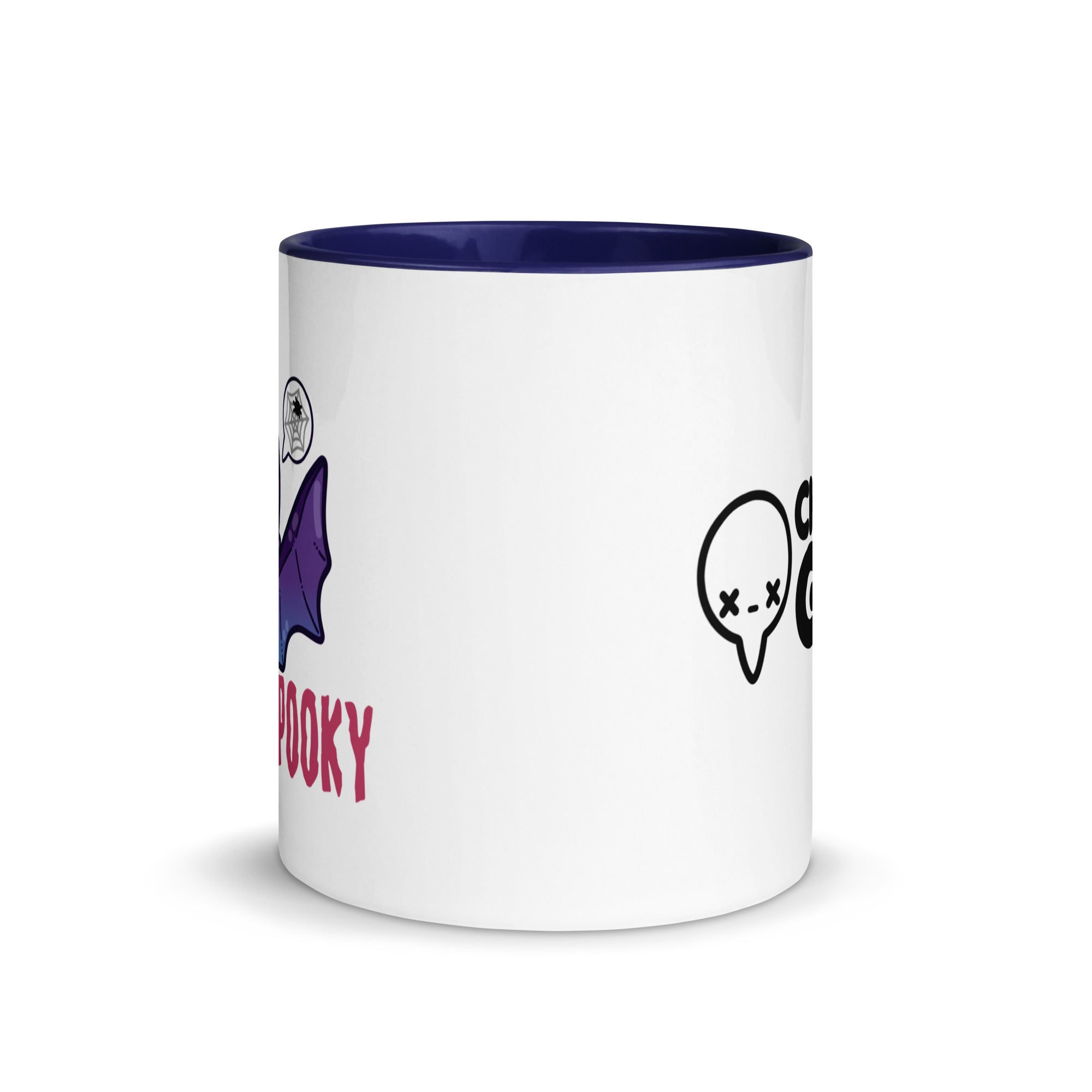 I AM SPOOKY YEAR ROUND - Mug with Color Inside - ChubbleGumLLC