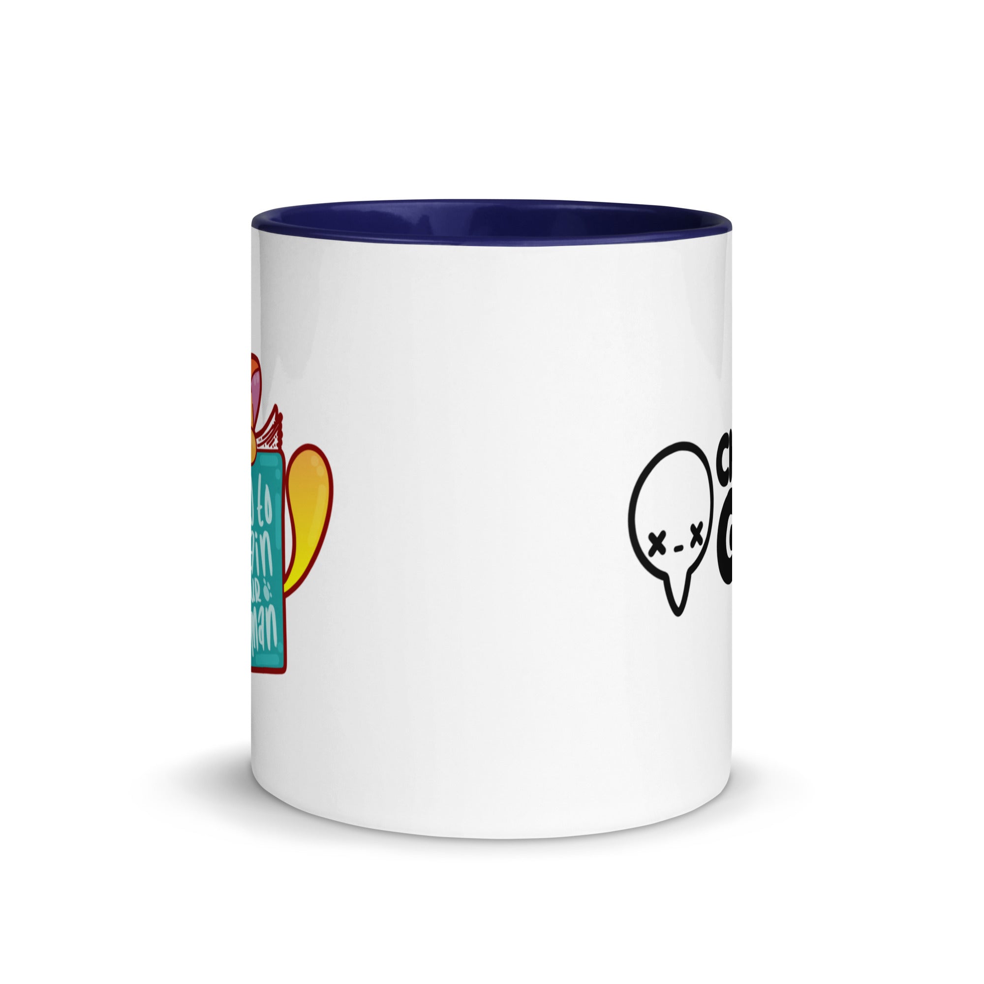 HOW TO TRAIN YOUR HUMAN - Mug with Color Inside - ChubbleGumLLC