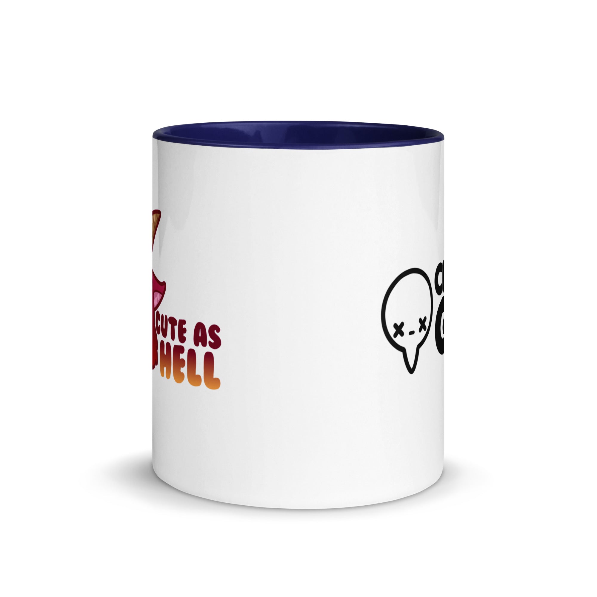 CUTE AS HELL - Mug with Color Inside