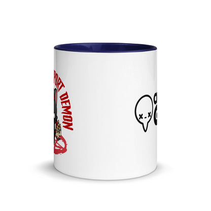 EMOTIONAL SUPPORT DEMON - Mug with Color Inside