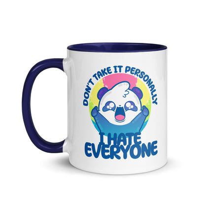 DONT TAKE IT PERSONALLY - Mug With Color Inside - ChubbleGumLLC