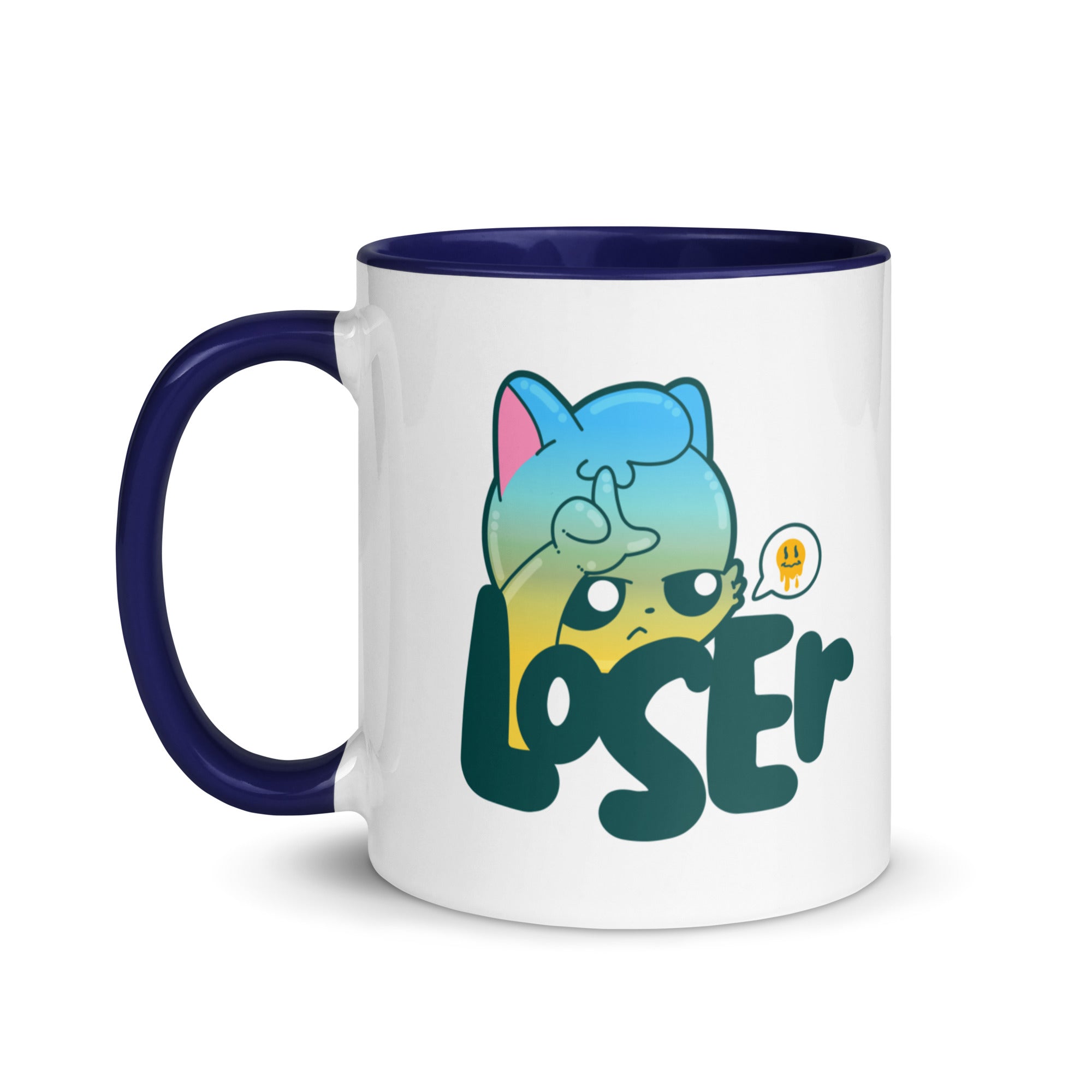 LOSER - Mug With Color Inside - ChubbleGumLLC