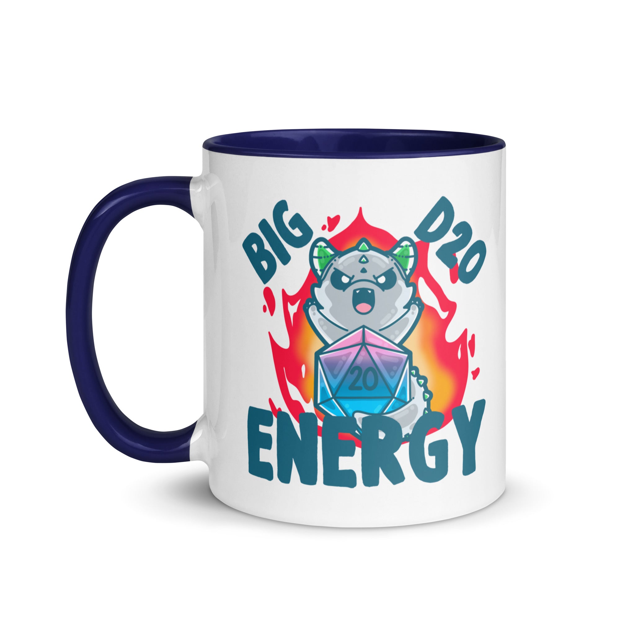 BIG D 20 ENERGY - Mug With Color Inside - ChubbleGumLLC