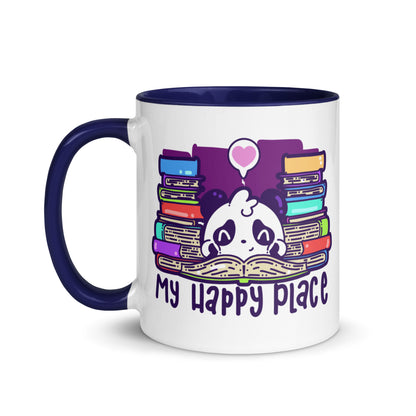 MY HAPPY PLACE - Mug with Color Inside - ChubbleGumLLC