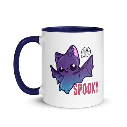 I AM SPOOKY YEAR ROUND - Mug with Color Inside - ChubbleGumLLC