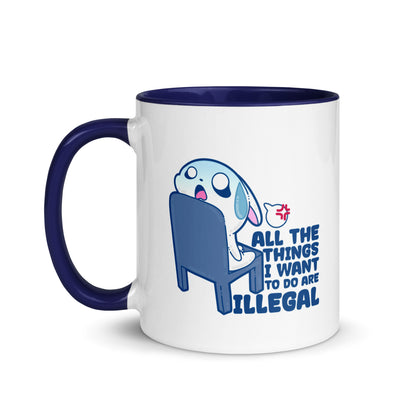 ALL THE THINGS - Mug with Color Inside