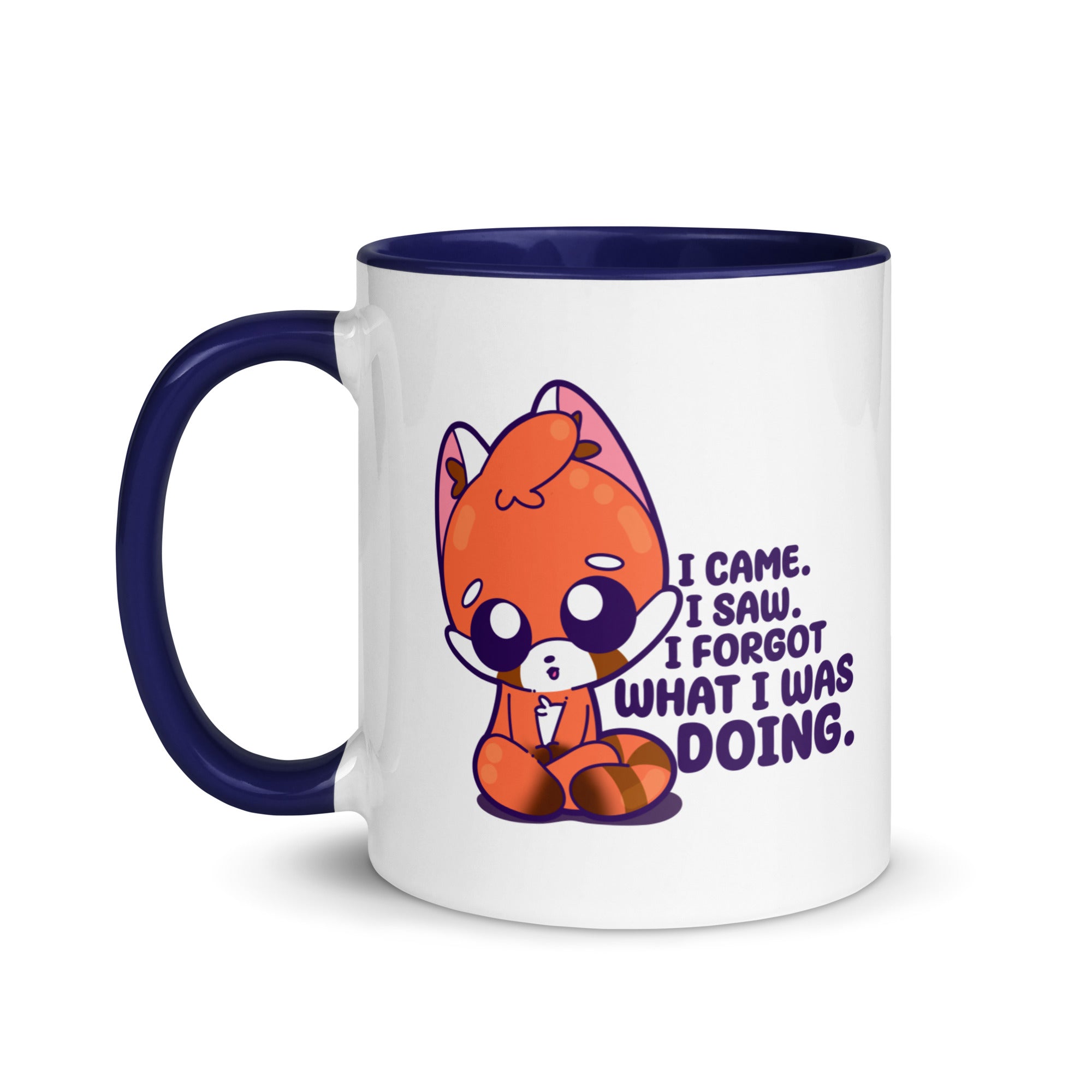 I CAME I SAW I FORGOT - Mug with Color Inside