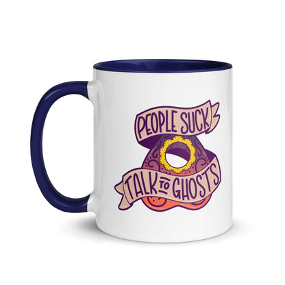 PEOPLE SUCK - Mug with Color Inside