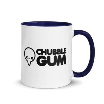 JUST GET HAPPY STUPID - Mug With Color Inside - ChubbleGumLLC