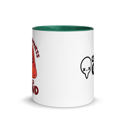 HELLO DARKNESS - Mug With Color Inside - ChubbleGumLLC