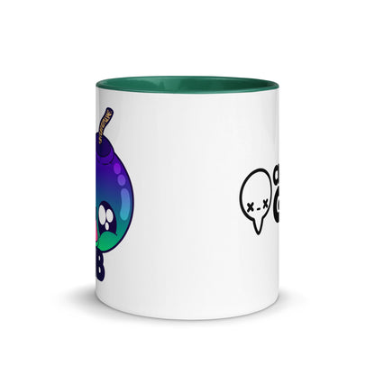 DA BOMB - Mug With Color Inside - ChubbleGumLLC