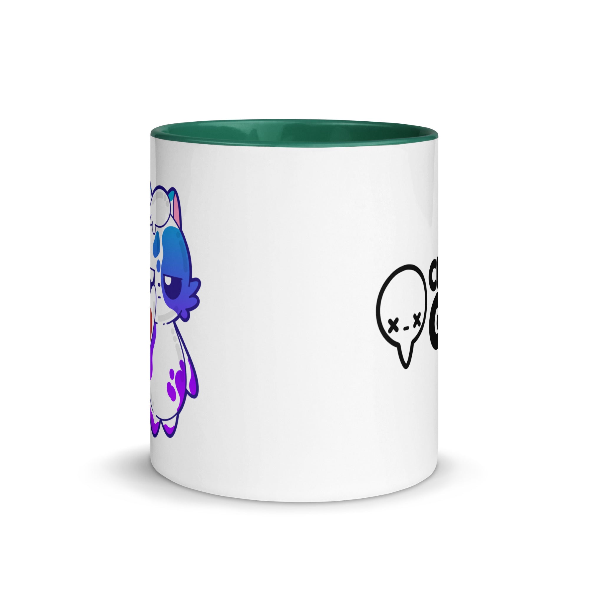 TALK TO THE HAND - Mug With Color Inside - ChubbleGumLLC