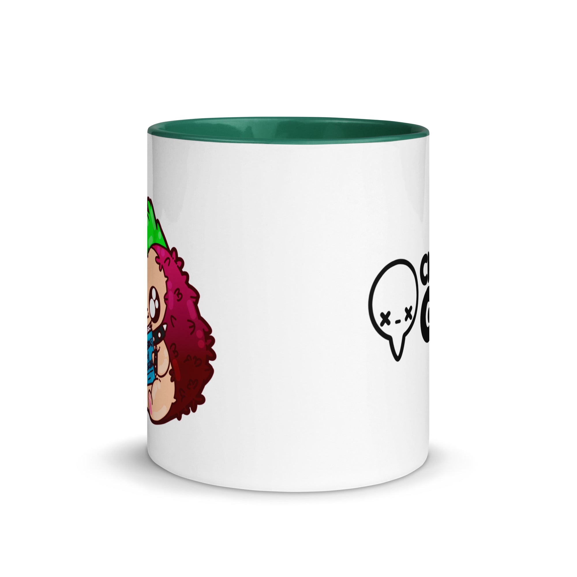 DONT JUDGE A BOOK - Mug with Color Inside - ChubbleGumLLC