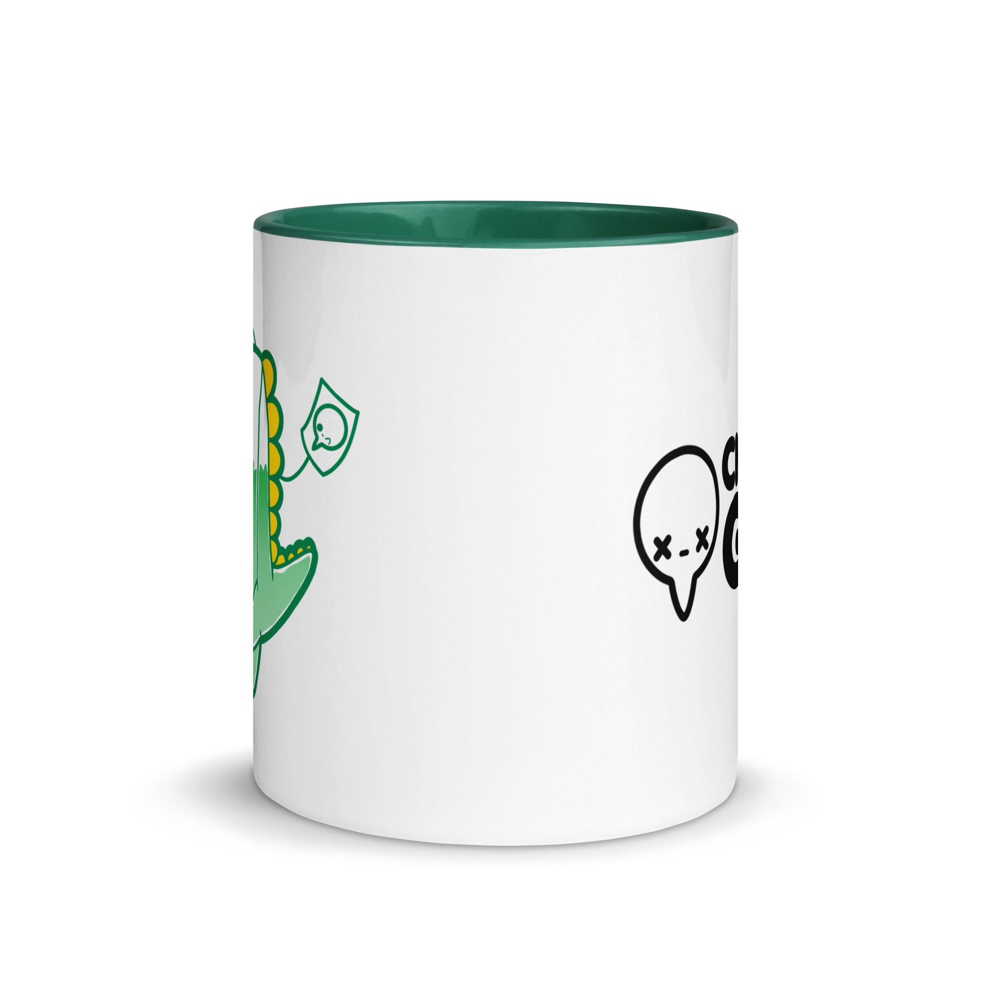 TEA REX - Mug with Color Inside - ChubbleGumLLC