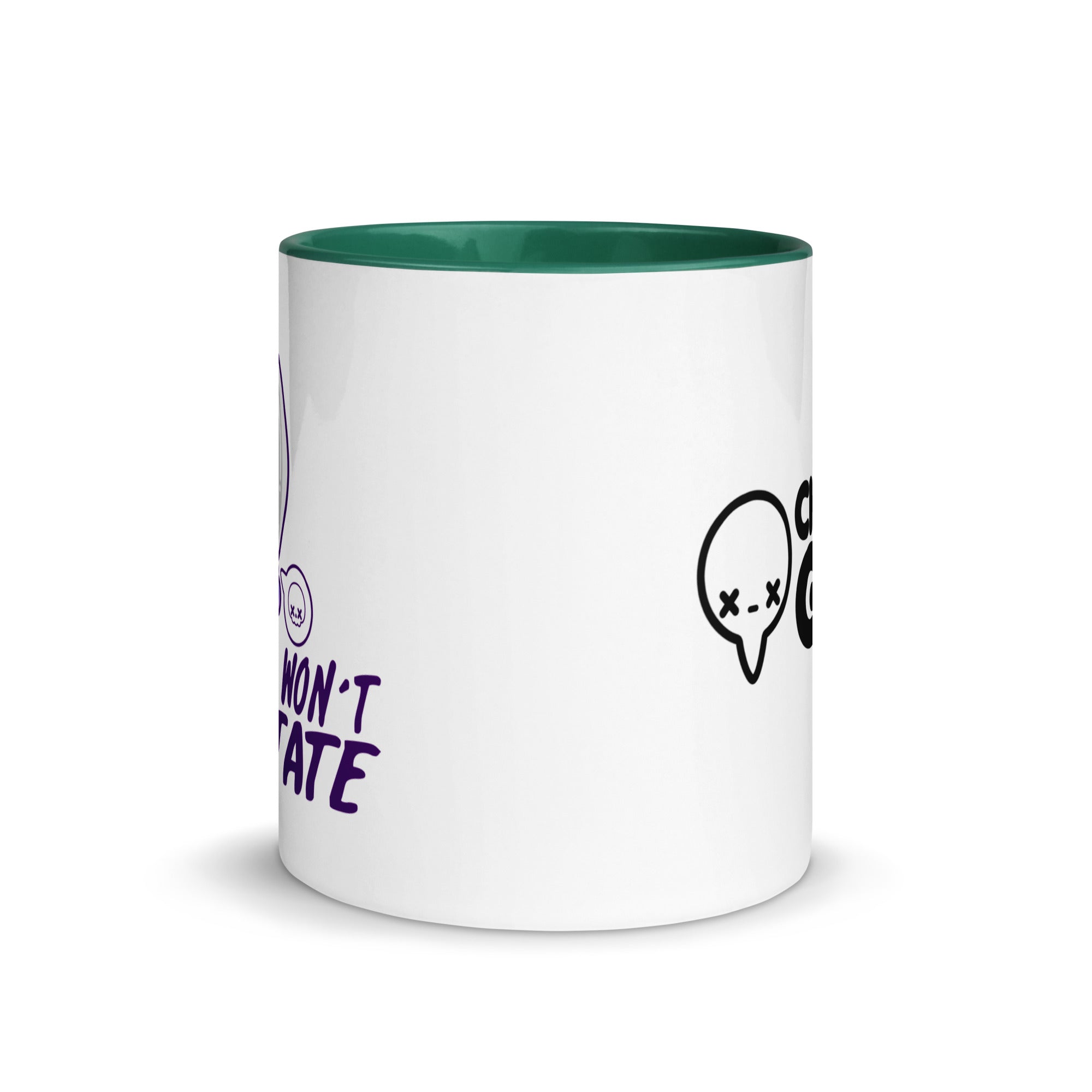 I WONT HESITATE - Mug with Color Inside - ChubbleGumLLC