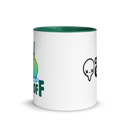 DUCK OFF - Mug with Color Inside - ChubbleGumLLC