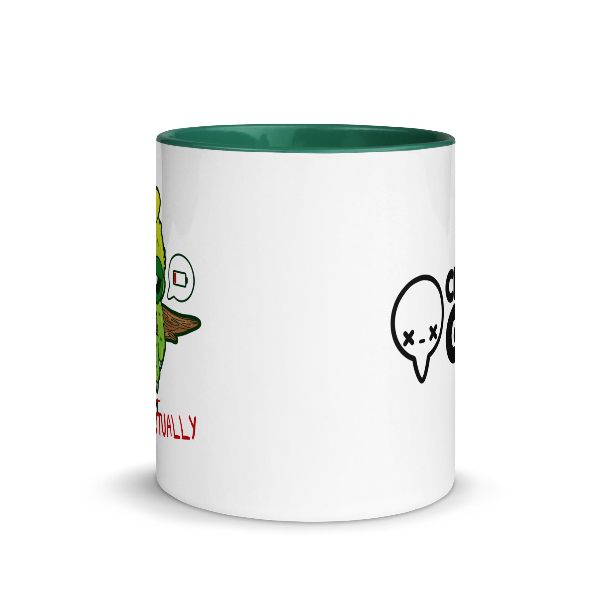 EVENTUALLY - Mug with Color Inside - ChubbleGumLLC