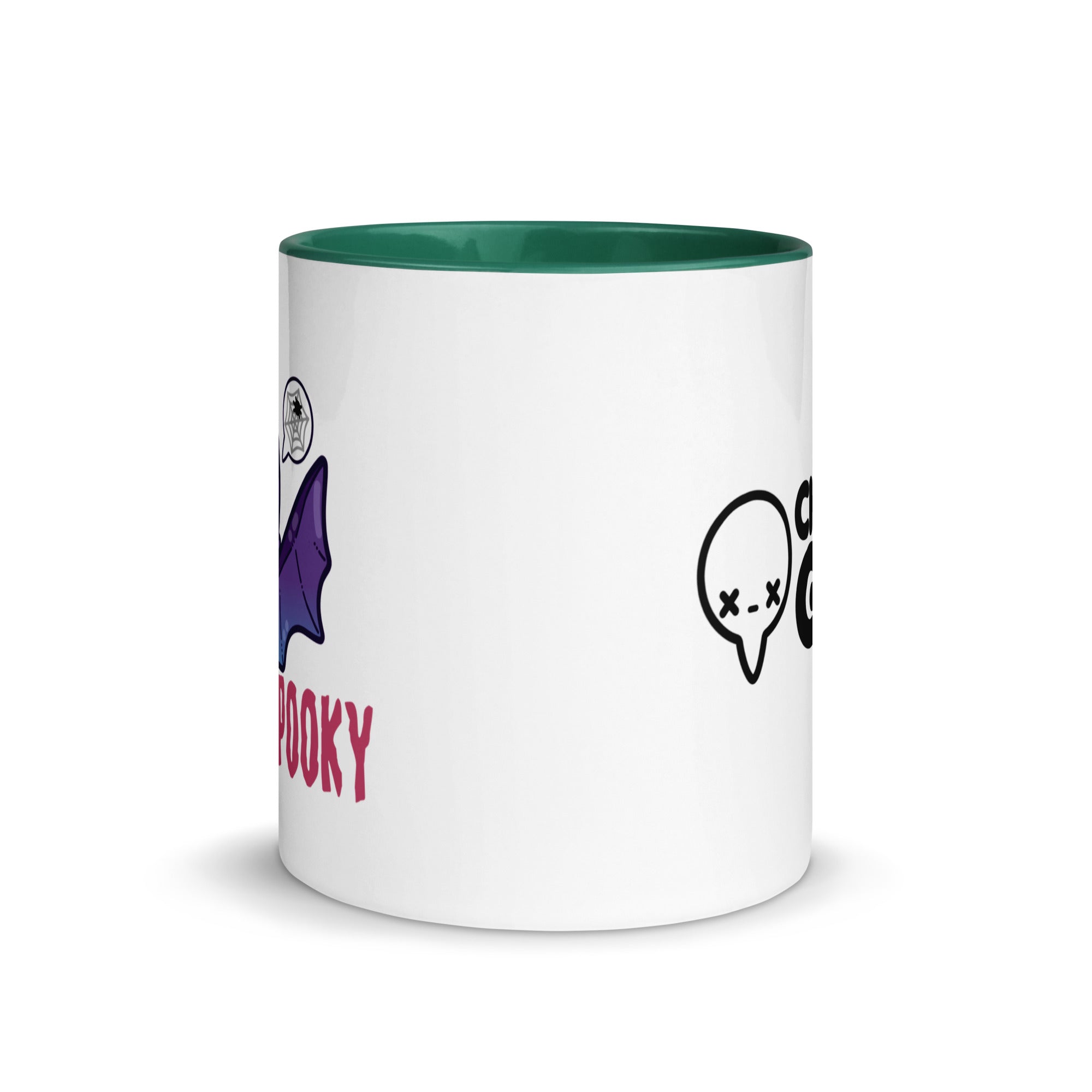 I AM SPOOKY YEAR ROUND - Mug with Color Inside - ChubbleGumLLC