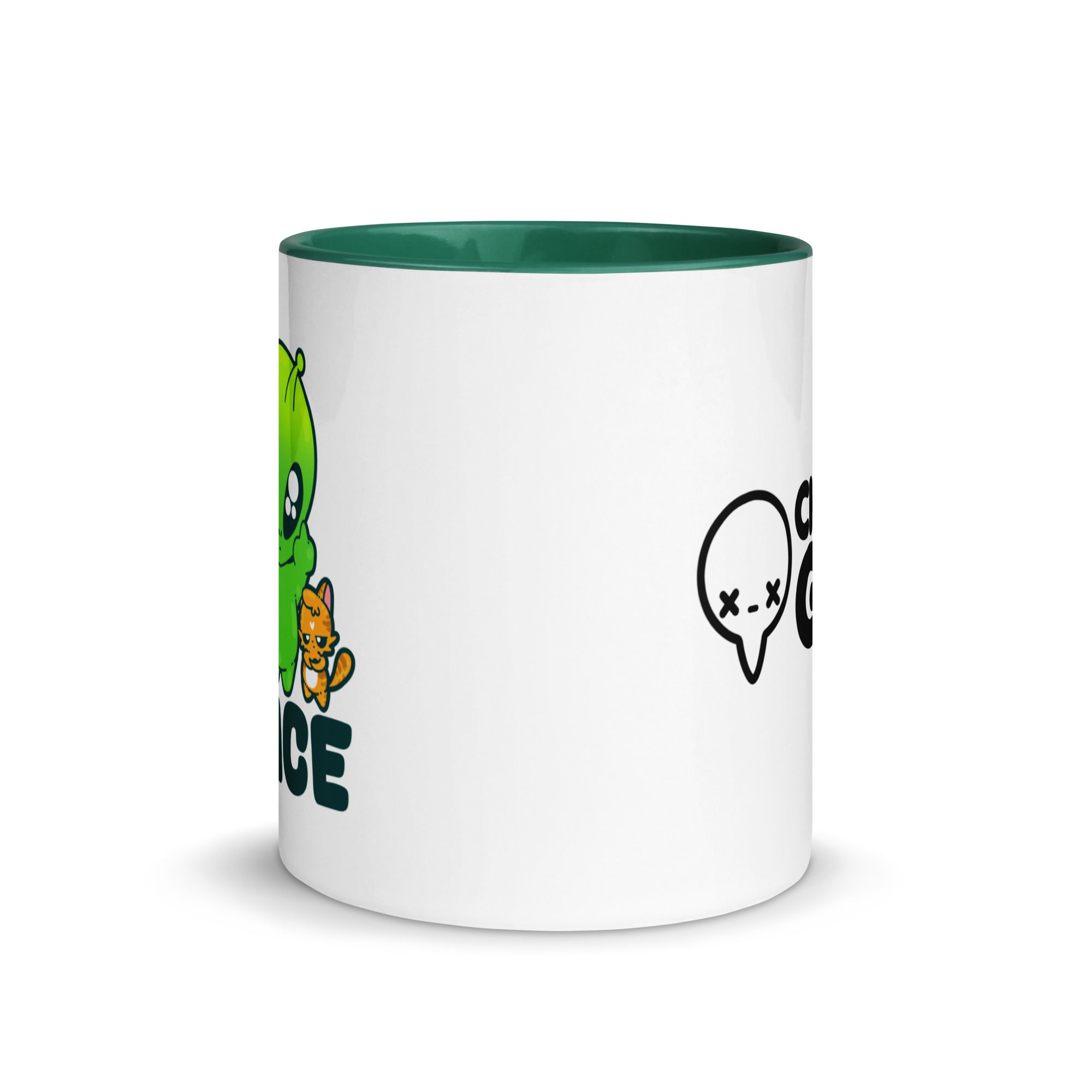 I COME IN PEACE - Mug with Color Inside - ChubbleGumLLC