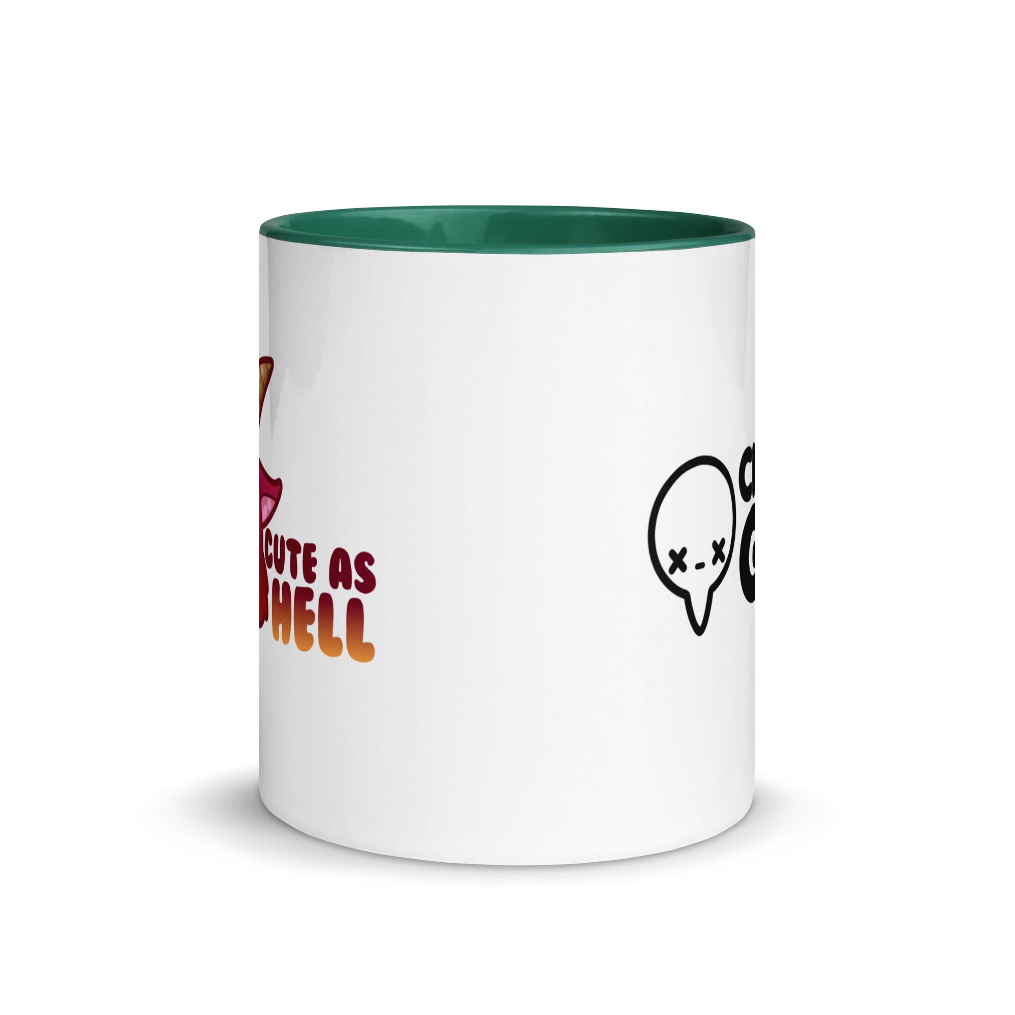 CUTE AS HELL - Mug with Color Inside