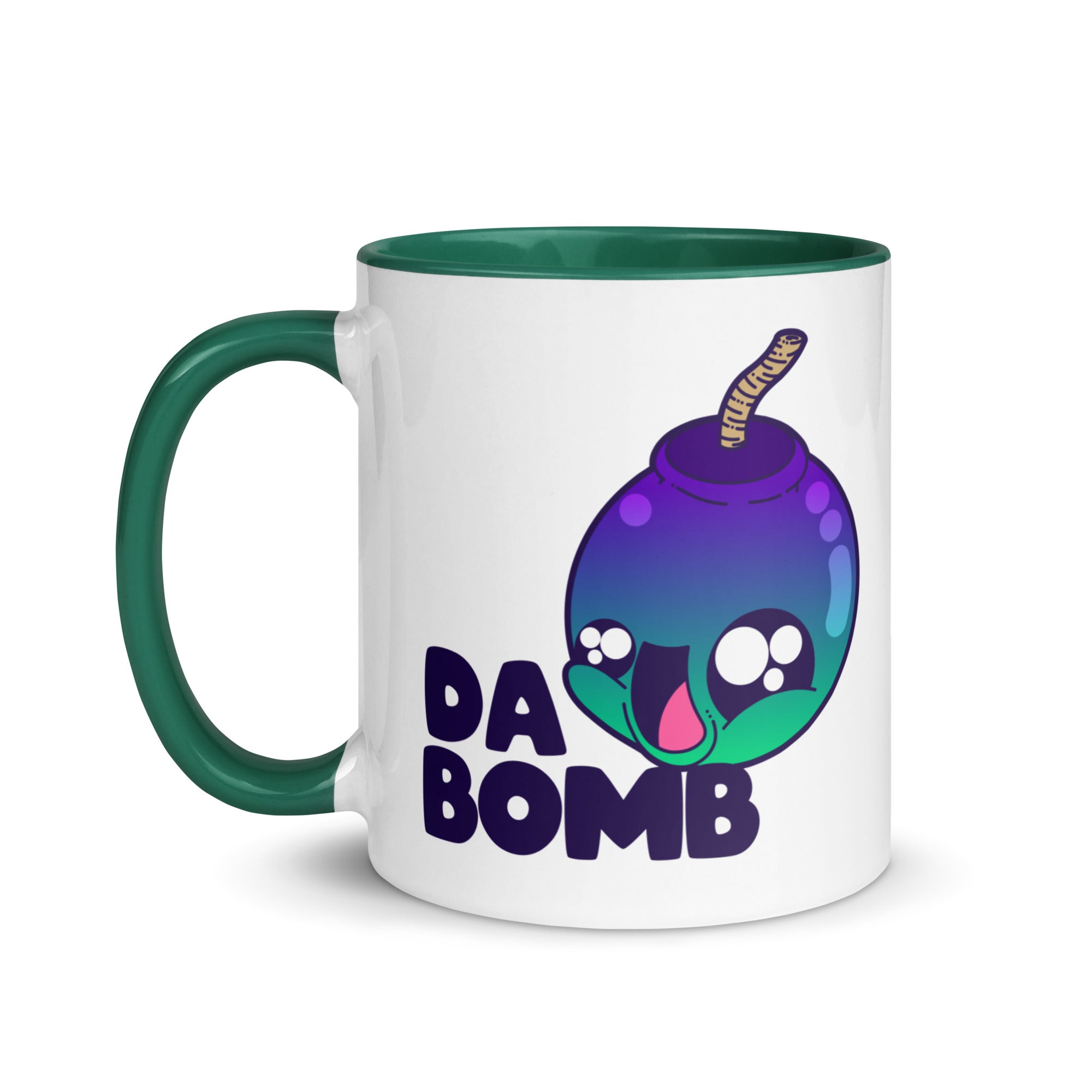 DA BOMB - Mug With Color Inside - ChubbleGumLLC