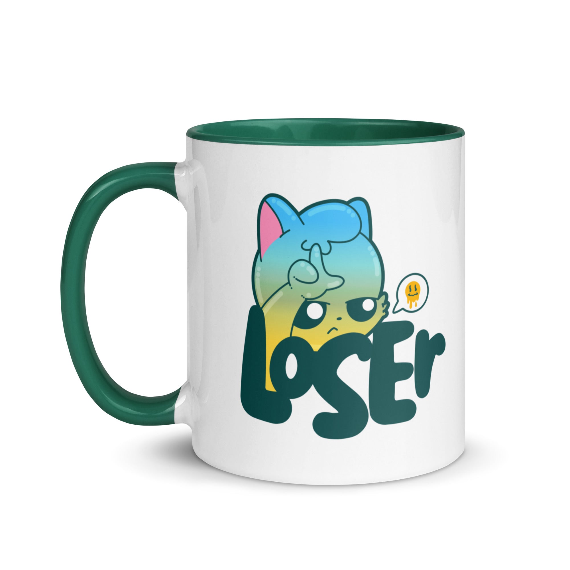 LOSER - Mug With Color Inside - ChubbleGumLLC