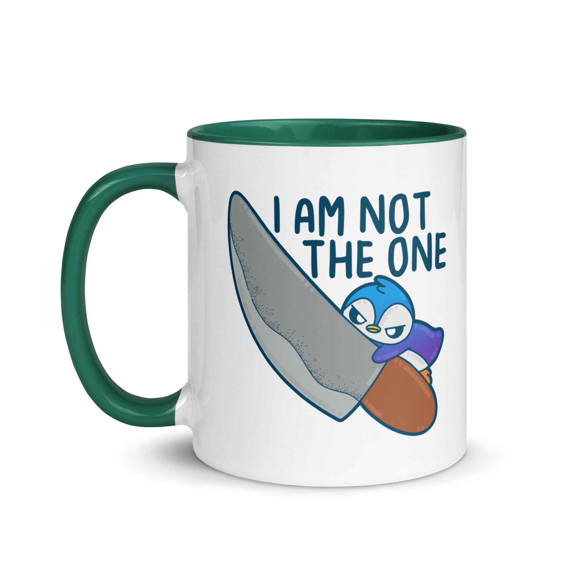 I AM NOT THE ONE - Mug With Color Inside - ChubbleGumLLC