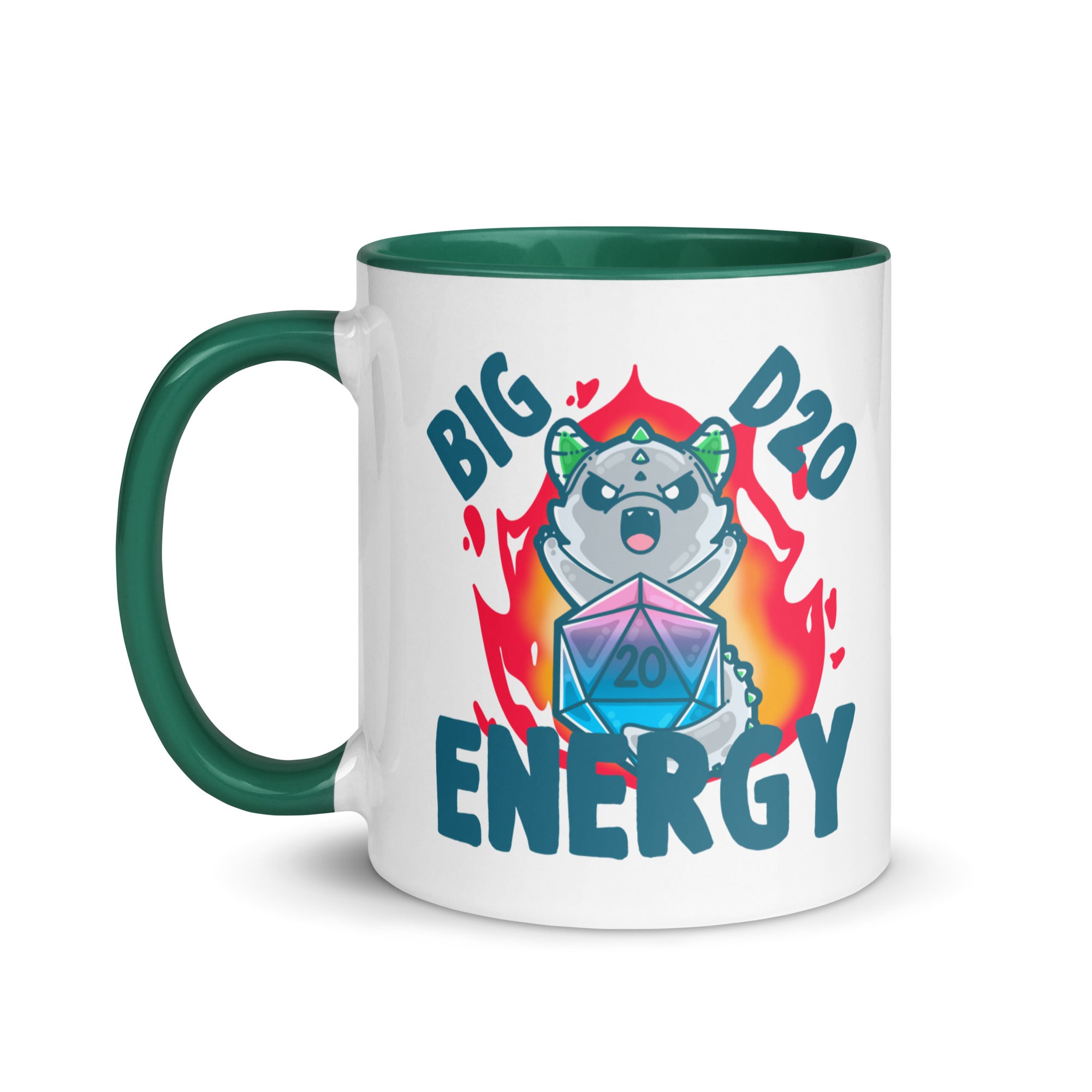 BIG D 20 ENERGY - Mug With Color Inside - ChubbleGumLLC