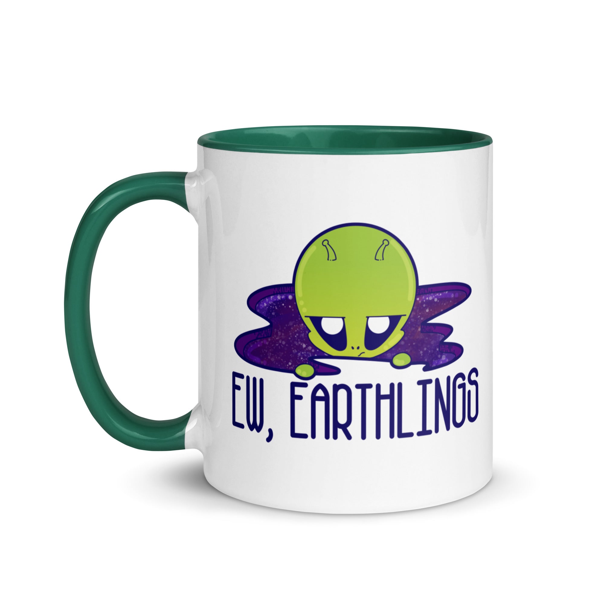 EW EARTHLINGS - Mug with Color Inside - ChubbleGumLLC