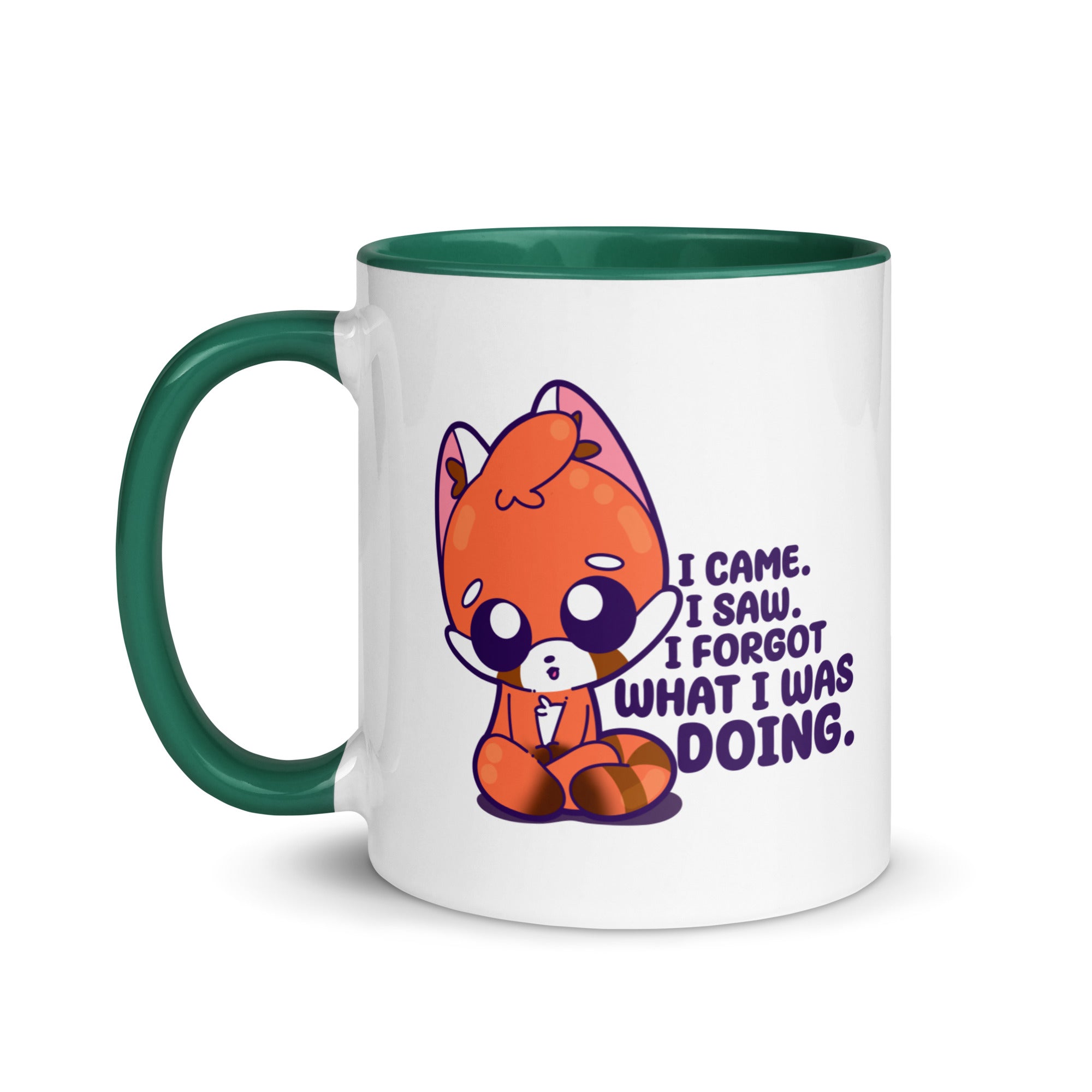 I CAME I SAW I FORGOT - Mug with Color Inside